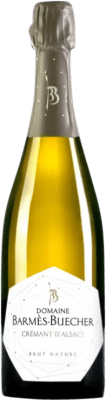 24,95 € 免费送货 | 白起泡酒 Barmès-Buecher Brut Nature A.O.C. Crémant d'Alsace 阿尔萨斯 法国 Chardonnay, Pinot Grey, Pinot White, Pinot Auxerrois 瓶子 75 cl