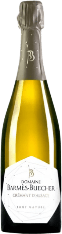 24,95 € Envio grátis | Espumante branco Barmès-Buecher Brut Nature A.O.C. Crémant d'Alsace Alsácia França Chardonnay, Pinot Cinza, Pinot Branco, Pinot Auxerrois Garrafa 75 cl