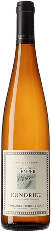 173,95 € Spedizione Gratuita | Vino bianco Georges-Vernay Chailées de l'Enfer A.O.C. Condrieu Francia Viognier Bottiglia 75 cl