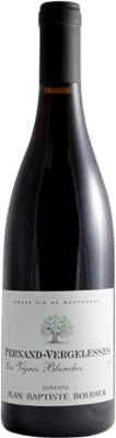 42,95 € Spedizione Gratuita | Vino rosso Jean-Baptiste Boudier Les Vignes Blanches Rouge A.O.C. Pernand-Vergelesses Francia Pinot Nero Bottiglia 75 cl
