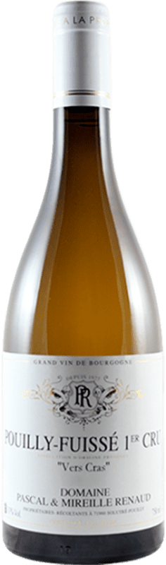 37,95 € Envoi gratuit | Vin blanc Pascal & Mireille Renaud Vers Cras A.O.C. Pouilly-Fuissé France Chardonnay Bouteille 75 cl