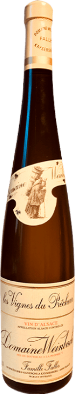 27,95 € Envío gratis | Vino blanco Domaine Weinbach Les Vignes du Prêcheur A.O.C. Alsace Alsace Francia Riesling, Pinot Gris, Pinot Auxerrois, Moscatel, Silvaner Botella 75 cl