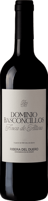 22,95 € Spedizione Gratuita | Vino rosso Basconcillos Finca de Altura D.O. Ribera del Duero Castilla y León Spagna Tempranillo Bottiglia 75 cl