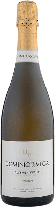 14,95 € Envoi gratuit | Blanc mousseux Dominio de la Vega Authentique Brut Nature Réserve D.O. Cava Catalogne Espagne Macabeo, Xarel·lo Bouteille 75 cl