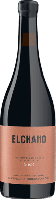 25,95 € Spedizione Gratuita | Vino Rosso El Capricho Bodegas Gordón. El Chano I.G.P. Vino de la Tierra de Castilla y León Castilla y León Spagna Mencía, Prieto Picudo, Palomino Fino, Alicante Bouschet 75 cl