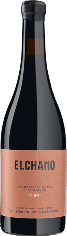 41,95 € 免费送货 | 红酒 El Capricho Bodegas Gordón. El Chano I.G.P. Vino de la Tierra de Castilla y León 卡斯蒂利亚莱昂 西班牙 Mencía, Prieto Picudo, Palomino Fino, Alicante Bouschet 瓶子 75 cl