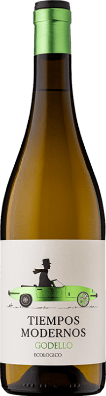 17,95 € 免费送货 | 白酒 Lagar de Moha Tiempos Modernos Ecológico I.G.P. Vino de la Tierra de Castilla y León 卡斯蒂利亚莱昂 西班牙 Godello 瓶子 75 cl
