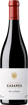 46,95 € Free Shipping | Red wine Estévez Versos de Valtuille Paraje Casares D.O. Bierzo Castilla y León Spain Mencía, Palomino Fino, Alicante Bouschet Bottle 75 cl