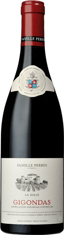 33,95 € Envío gratis | Vino Tinto Famille Perrin La Gille A.O.C. Gigondas Francia Syrah, Garnacha 75 cl