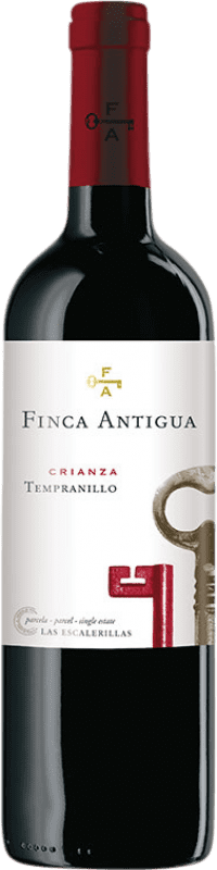9,95 € 送料無料 | 赤ワイン Finca Antigua Crianza — クリアンサ D.O. La Mancha カスティーリャ・ラ・マンチャ スペイン Tempranillo — テンプラニーリョ 75 cl