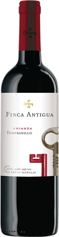 9,95 € Kostenloser Versand | Rotwein Finca Antigua Alterung D.O. La Mancha Kastilien-La Mancha Spanien Tempranillo Flasche 75 cl