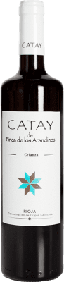 13,95 € Kostenloser Versand | Rotwein Finca de Los Arandinos Catay Crianza — Kurze Fassreifung D.O.Ca. Rioja La Rioja Spanien Tempranillo, Garnacha — Grenache, Mazuelo 75 cl