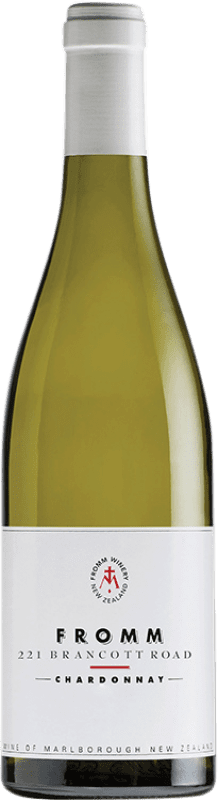 61,95 € Envio grátis | Vinho Branco Fromm 221 Brancott Road I.G. Marlborough Marlborough Nova Zelândia Chardonnay 75 cl