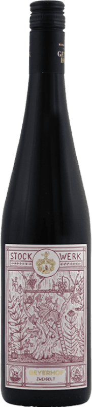 13,95 € Free Shipping | Red wine Geyerhof Stockwerk I.G. Kamptal Austria Zweigelt Bottle 75 cl