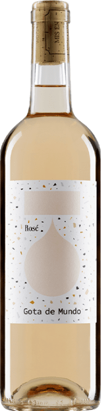 22,95 € Kostenloser Versand | Rosé-Wein Gota de Mundo Rosé A.O.C. Côtes de Provence Provence Frankreich Syrah, Grenache, Cinsault Flasche 75 cl