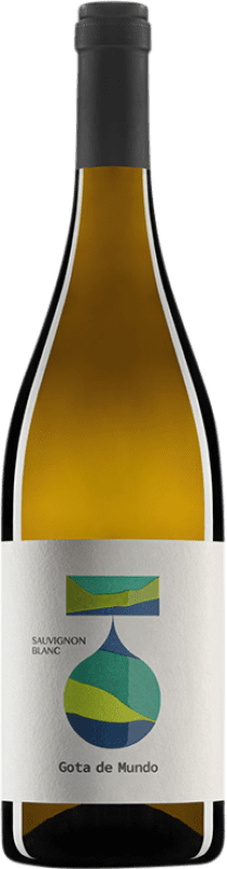 21,95 € Envio grátis | Vinho branco Gota de Mundo I.G. Primorska Goriška Brda Eslovênia Sauvignon Branca Garrafa 75 cl