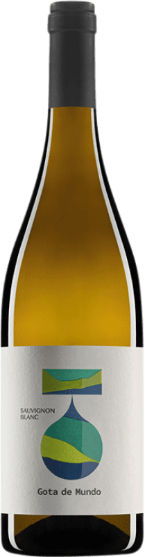 22,95 € Envío gratis | Vino blanco Gota de Mundo I.G. Primorska Goriška Brda Eslovenia Sauvignon Blanca Botella 75 cl