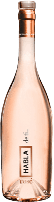14,95 € Free Shipping | Rosé wine Habla Habla de ti Rosé I.G.P. Vino de la Tierra de Extremadura Estremadura Spain Syrah, Grenache, Cinsault Bottle 75 cl