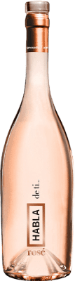 14,95 € Free Shipping | Rosé Wine Habla De Ti Rosé Young I.G.P. Vino de la Tierra de Extremadura Estremadura Spain Syrah — Shiraz, Garnacha — Grenache, Cinsault 75 cl