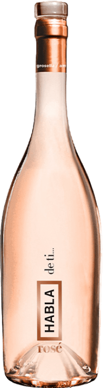 14,95 € Kostenloser Versand | Roséwein Habla De ti Rosé Jung I.G.P. Vino de la Tierra de Extremadura Extremadura Spanien Syrah, Grenache, Cinsault Flasche 75 cl