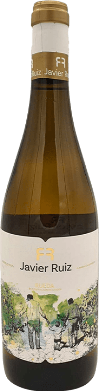 7,95 € Kostenloser Versand | Weißwein Javier Ruiz Sobre Lías D.O. Rueda Kastilien und León Spanien Verdejo Flasche 75 cl