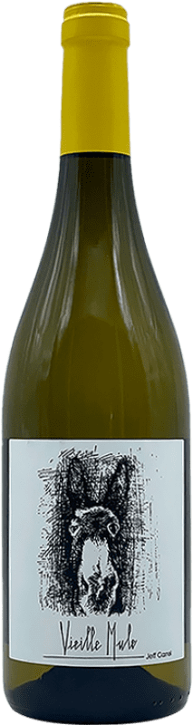 13,95 € Spedizione Gratuita | Vino Bianco Jeff Carrel Vieille Mule I.G.P. Vin de Pays Côtes Catalanes Francia Macabeo 75 cl