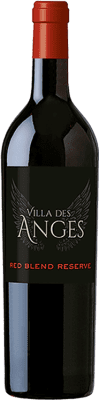 8,95 € Envío gratis | Vino Tinto Jeff Carrel Villa des Anges Blend — Mezcla Reserva I.G.P. Vin de Pays d'Oc Francia Merlot, Syrah, Cabernet Sauvignon 75 cl