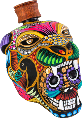 139,95 € Kostenloser Versand | Mezcal Kankenami by Jordi Cruz Guerrero Jaguar Reposado Mexiko Flasche 70 cl