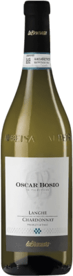 19,95 € Envio grátis | Vinho Branco Oscar Bosio D.O.C. Langhe Itália Chardonnay 75 cl