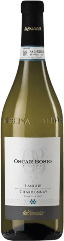 19,95 € Envío gratis | Vino blanco Oscar Bosio D.O.C. Langhe Italia Chardonnay Botella 75 cl