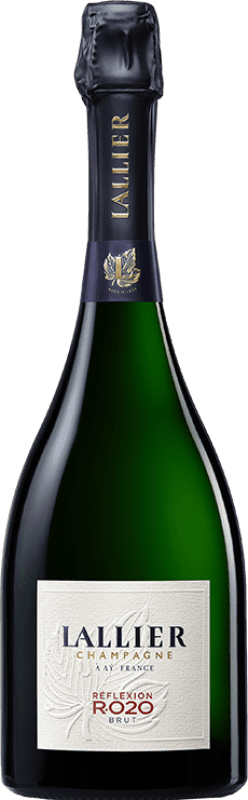 65,95 € Kostenloser Versand | Weißer Sekt Lallier Serie R20 A.O.C. Champagne Champagner Frankreich Spätburgunder, Chardonnay Flasche 75 cl