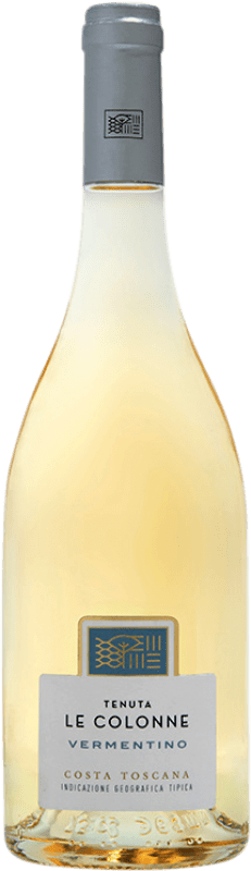 12,95 € Envoi gratuit | Vin blanc Le Colonne I.G.T. Costa Toscana Toscane Italie Vermentino Bouteille 75 cl