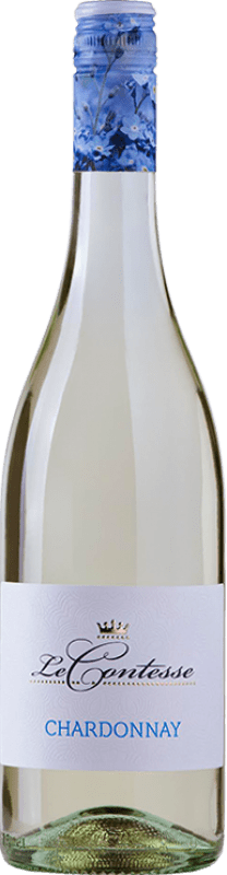 10,95 € Бесплатная доставка | Белое вино Le Contesse I.G.T. Marca Trevigiana Италия Chardonnay — Шардоне Бутылка 75 cl