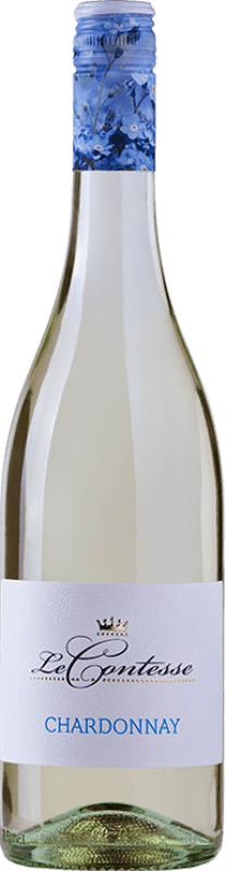 13,95 € Envio grátis | Vinho branco Le Contesse I.G.T. Marca Trevigiana Itália Chardonnay Garrafa 75 cl