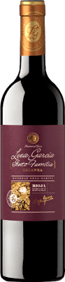 17,95 € Envio grátis | Vinho tinto Leza Crianza D.O.Ca. Rioja La Rioja Espanha Tempranillo Garrafa 75 cl