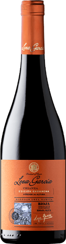 18,95 € 免费送货 | 红酒 Leza 岁 D.O.Ca. Rioja 拉里奥哈 西班牙 Grenache 瓶子 75 cl