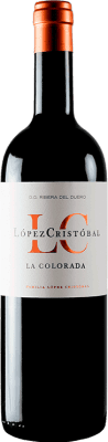 34,95 € Kostenloser Versand | Rotwein López Cristóbal La Colorada D.O. Ribera del Duero Kastilien und León Spanien Tempranillo 75 cl