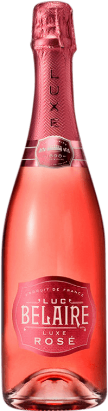 28,95 € Envío gratis | Espumoso rosado Luc Belaire Rare Luxe Rosé Semi-Seco Semi-Dulce A.O.C. Bourgogne Borgoña Francia Botella 75 cl