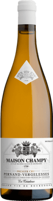 74,95 € 免费送货 | 白酒 Maison Champy Caradeux Premier Cru Blanc A.O.C. Pernand-Vergelesses 法国 Chardonnay 瓶子 75 cl