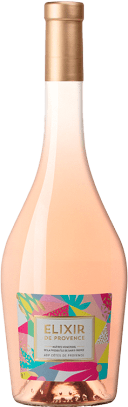 26,95 € Free Shipping | Rosé wine Les Maîtres Elixir A.O.C. Côtes de Provence Provence France Syrah, Grenache, Cinsault Bottle 75 cl