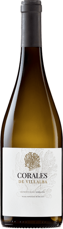 11,95 € Envoi gratuit | Vin Blanc Marqués de Villalúa Corales de Villalba D.O. Condado de Huelva Andalousie Espagne Sauvignon Bouteille 75 cl