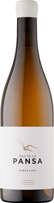 32,95 € Envío gratis | Vino blanco Mas de la Pansa VI Blanc D.O. Catalunya Cataluña España Parellada Botella 75 cl