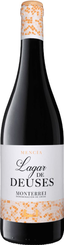 10,95 € Envío gratis | Vino tinto Lagar de Deuses D.O. Monterrei España Mencía Botella 75 cl