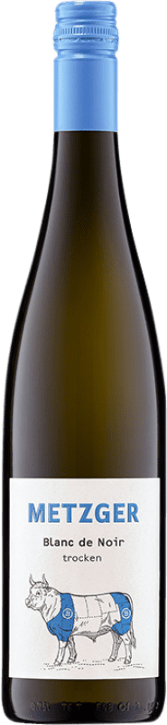 14,95 € Kostenloser Versand | Weißwein Uli Metzger Trocken Blanc de Noirs Q.b.A. Pfälz Pfälz Deutschland Pinot Noir — Spätburgunder Flasche 75 cl