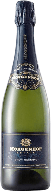 43,95 € Envoi gratuit | Vin Mousseux Blanc Morgenhof Brut Classique Réserve W.O. Swartland Afrique du Sud Pinot Noir, Chardonnay Bouteille 75 cl