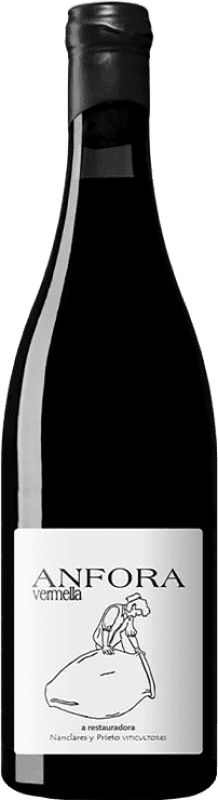 54,95 € Free Shipping | Red Wine Nanclares Anfora Vermella D.O. Rías Baixas Galicia Spain Caíño Bottle 75 cl