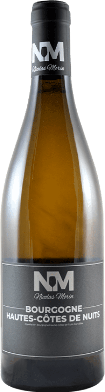 59,95 € Envío gratis | Vino blanco Nicolas Morin A.O.C. Bourgogne Hautes-Côtes de Nuits Borgoña Francia Chardonnay Botella 75 cl