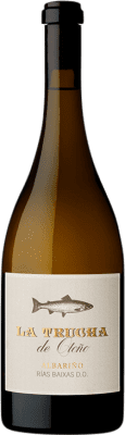 57,95 € Envoi gratuit | Vin blanc Notas Frutales de Albariño La Trucha de Otoño D.O. Rías Baixas Galice Espagne Albariño Bouteille 75 cl