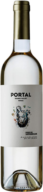 12,95 € Бесплатная доставка | Белое вино Quinta do Portal Verdelho & Sauvignon Blanc I.G. Douro Дора Португалия Verdejo, Sauvignon White бутылка 75 cl