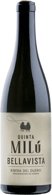 35,95 € Envio grátis | Vinho tinto Quinta Milú Bellavista D.O. Ribera del Duero Castela e Leão Espanha Tempranillo Garrafa 75 cl